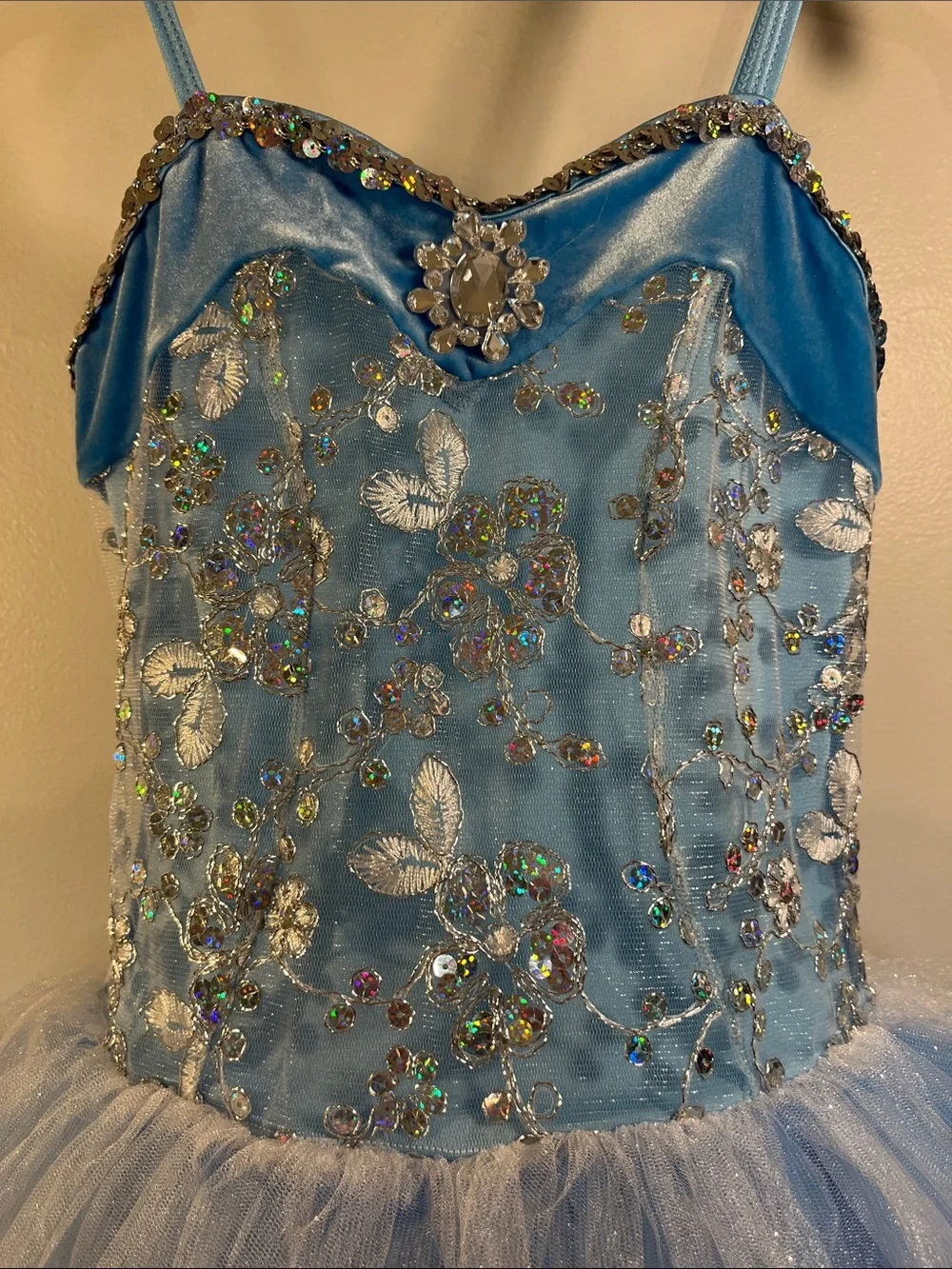 Call costumes light blue